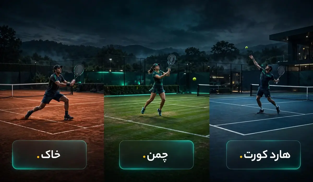 tennis court surfaces